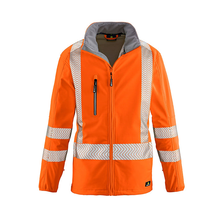 4PROTECT Warnschutz-Softshelljacke TYLER