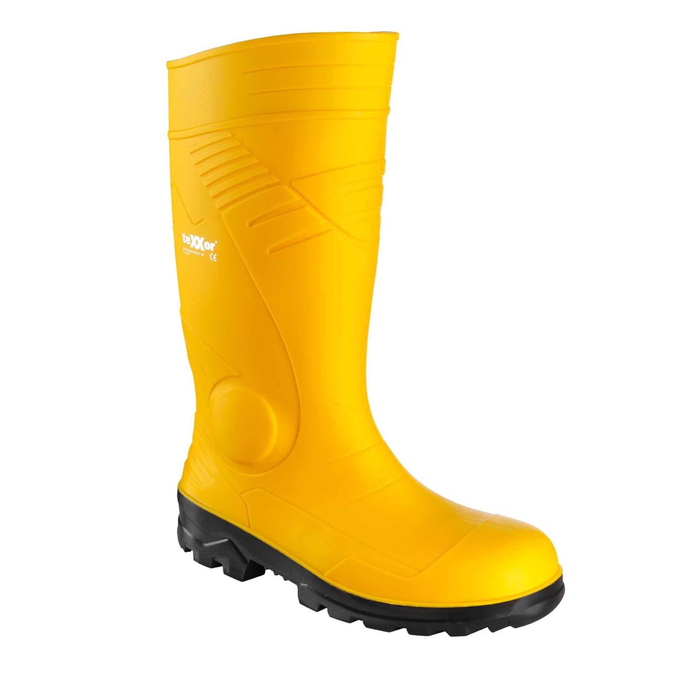 S5 PVC-Sicherheitsstiefel teXXor gelb