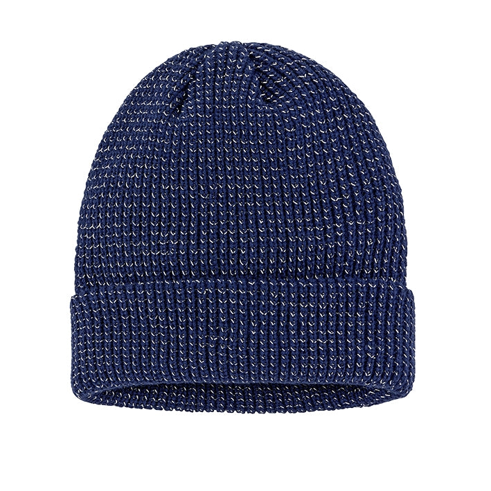4PROTECT Reflex-Strickmütze navy