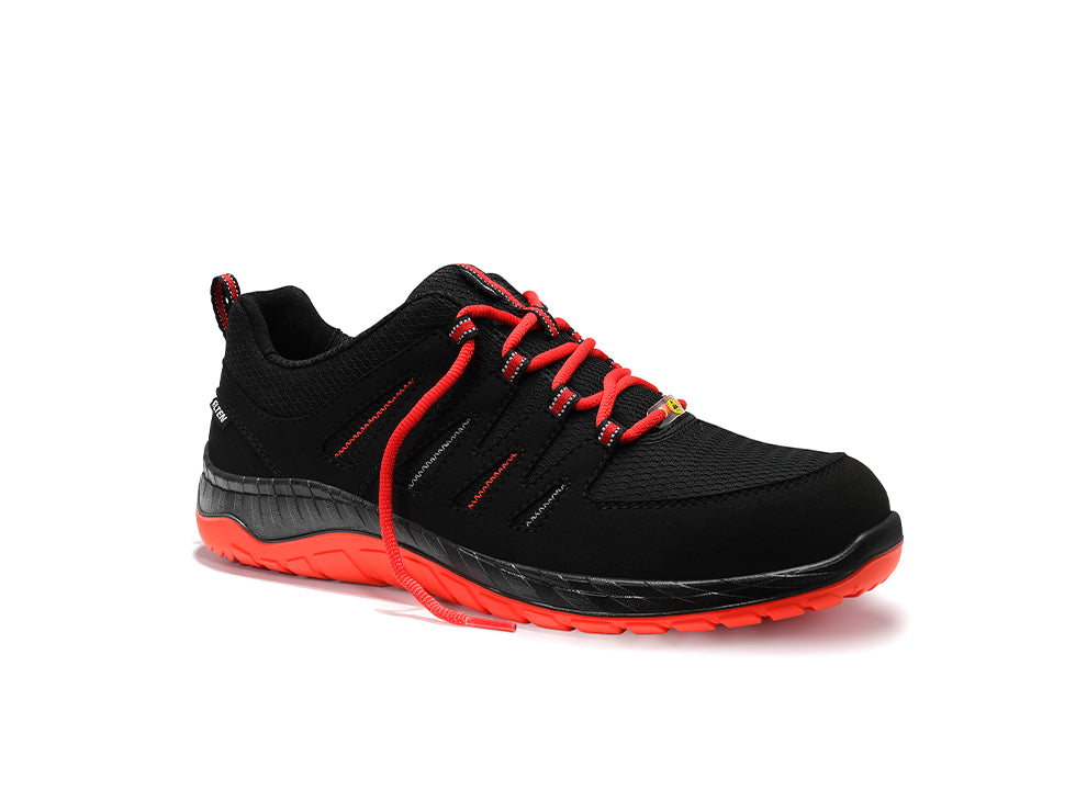 Maddox W black-red Low ESD S3-Sicherheitshalbschuh ELTEN