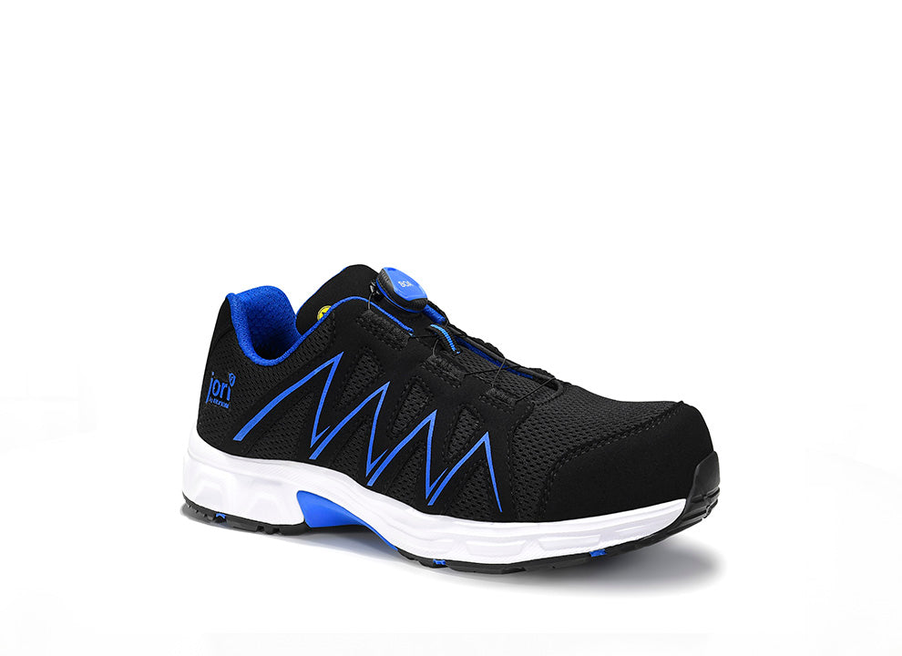 jo_SPEEDY BOA® black-blue Low ESD S1P-Sicherheitshalbschuh