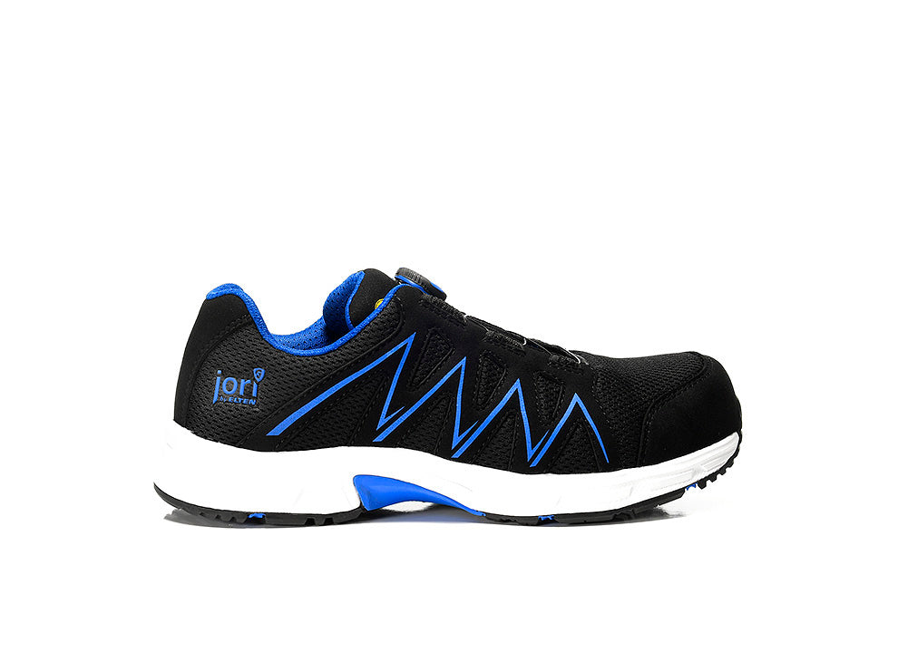 jo_SPEEDY BOA® black-blue Low ESD S1P-Sicherheitshalbschuh