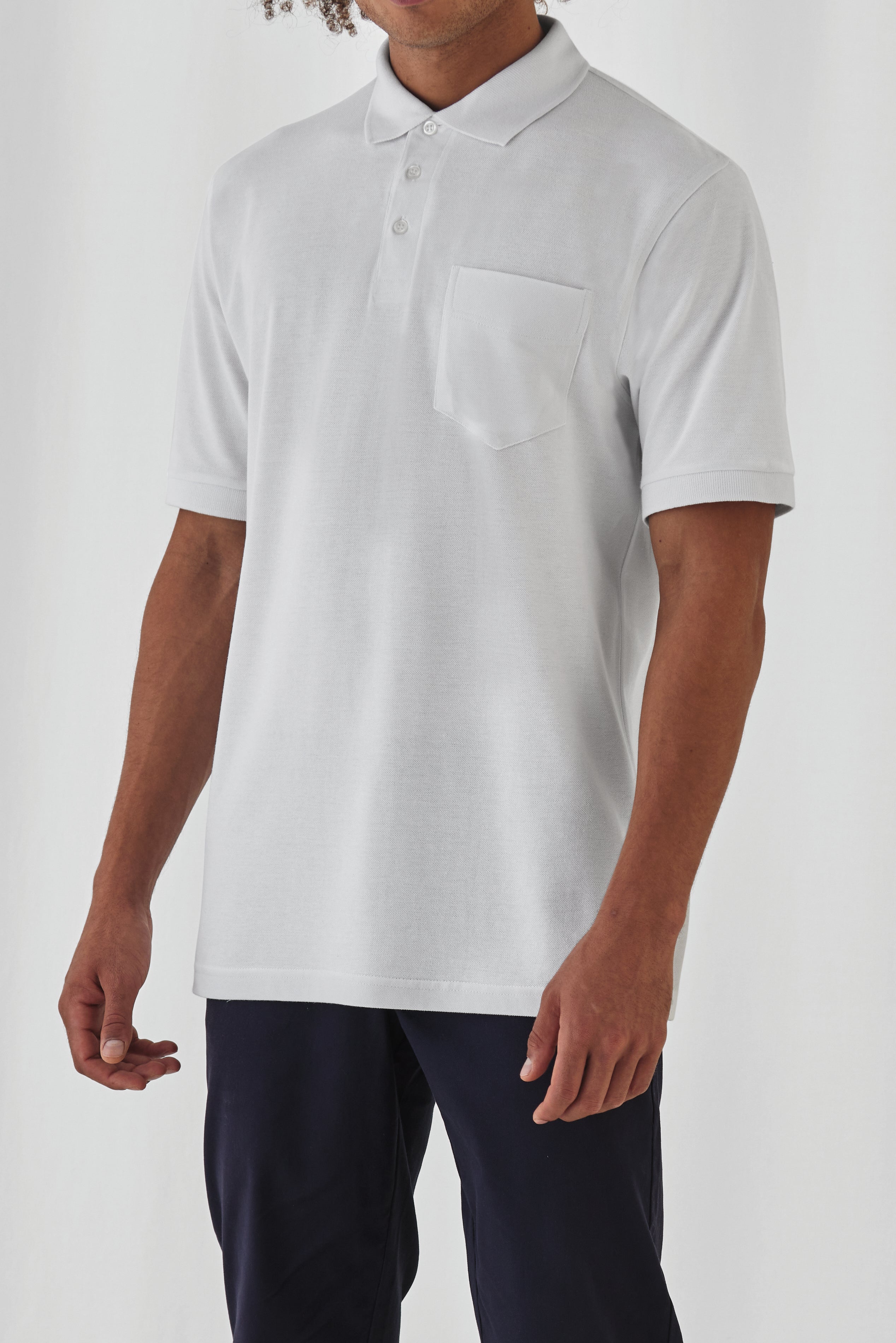Unisex Polo Safran Pocket