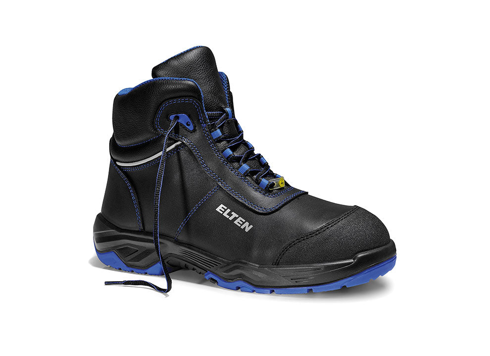 Reaction blue Mid ESD S3-Sicherheitsschnürstiefel ELTEN