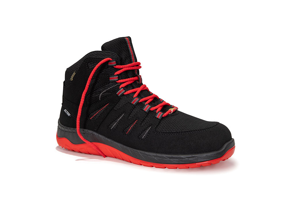 Maddox GTX W black-red Mid ESD S3-Sicherheitsstiefel ELTEN