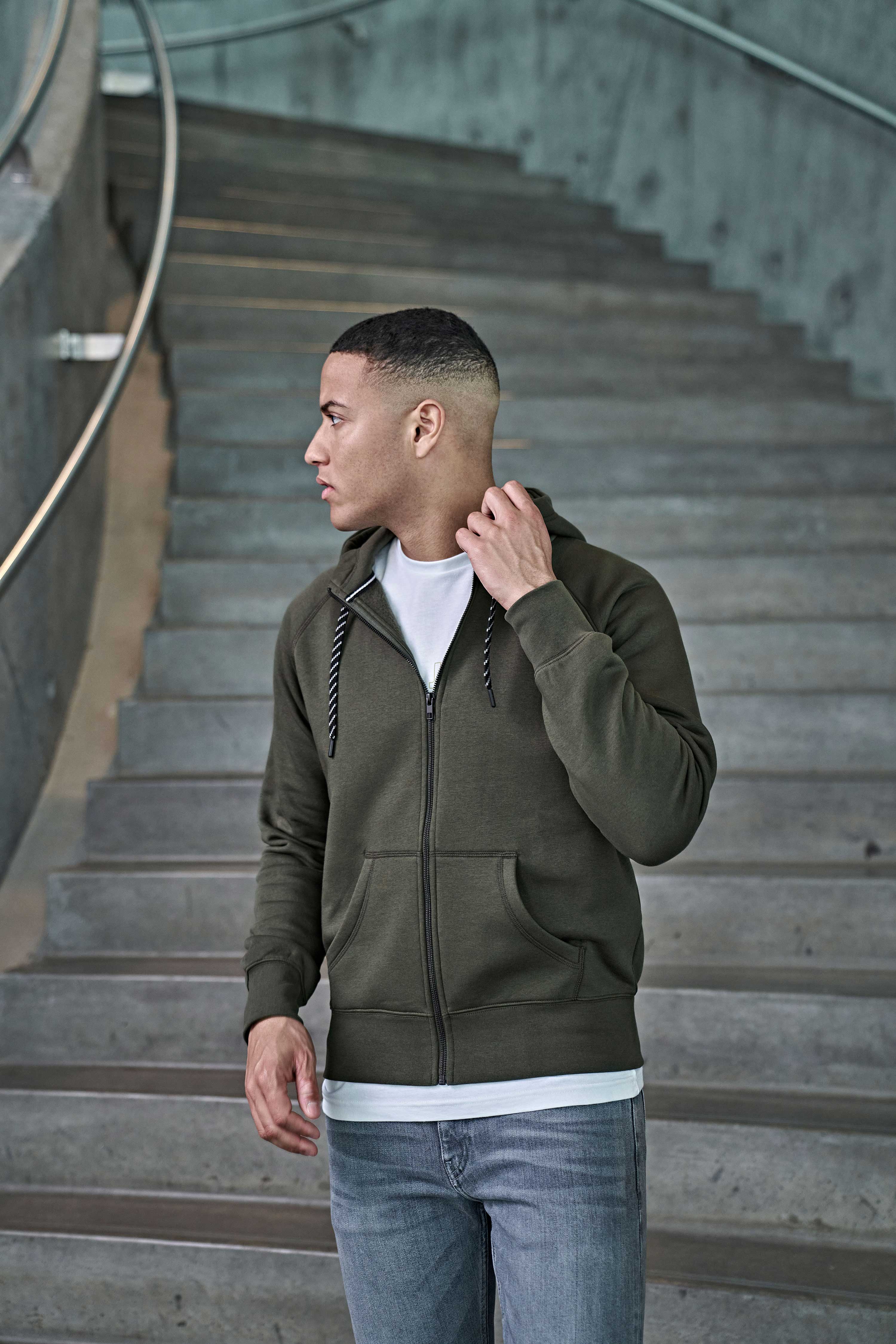 Men´s Fashion Full Zip Hood