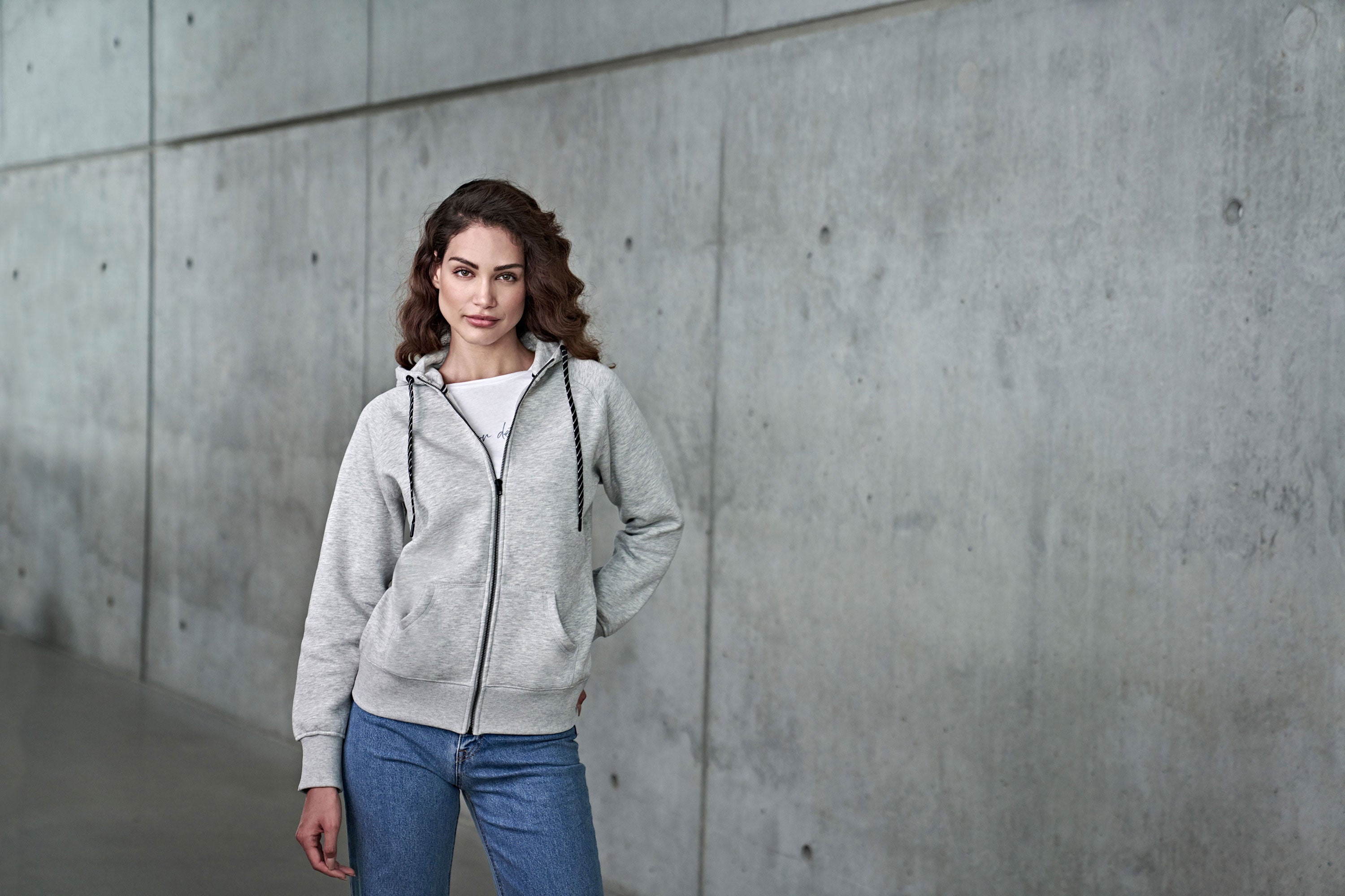 Women´s Fashion Full Zip Hood