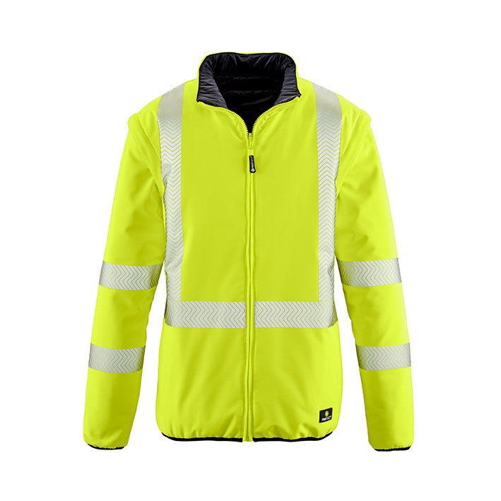 4PROTECT Warnschutz-Softshellwendejacke RENO