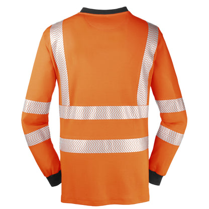 4PROTECT Warnschutz-Langarm-UV-Shirt JACKSONVILLE