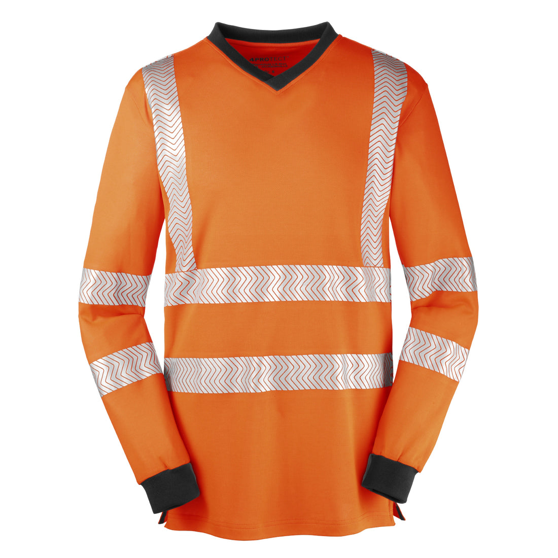 4PROTECT Warnschutz-Langarm-UV-Shirt JACKSONVILLE