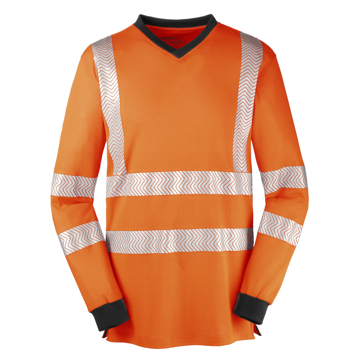 4PROTECT Warnschutz-Langarm-UV-Shirt JACKSONVILLE
