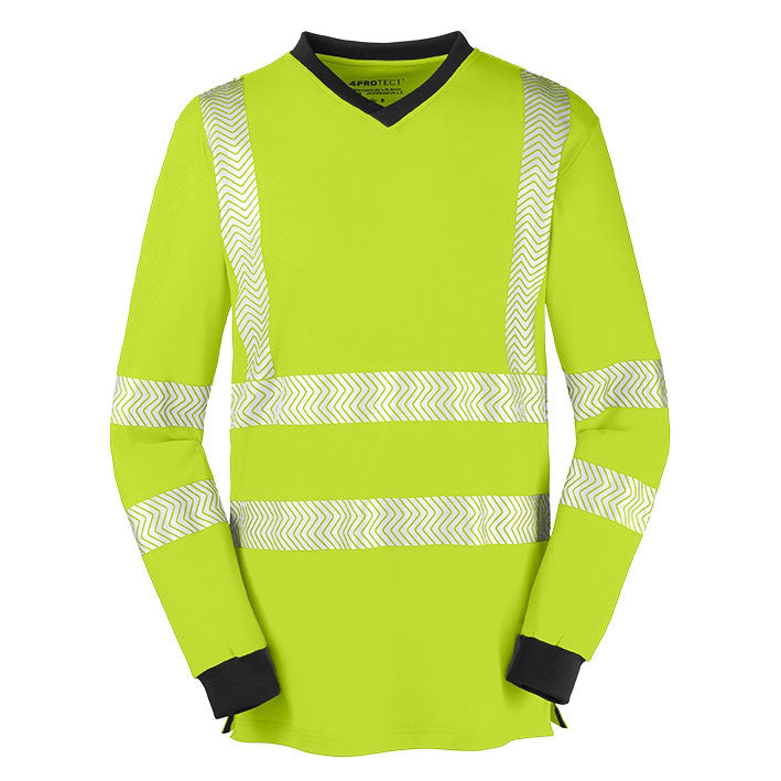 4PROTECT Warnschutz-Langarm-UV-Shirt JACKSONVILLE
