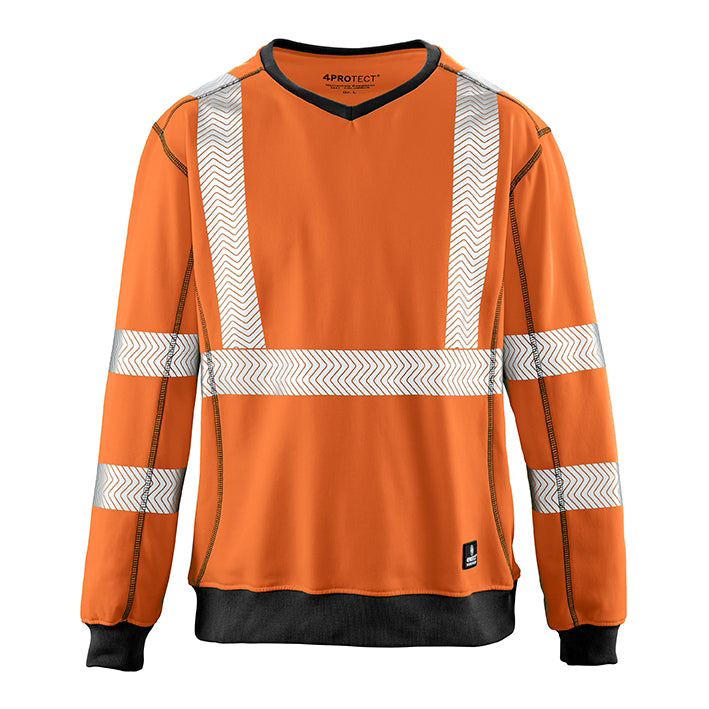 4PROTECT Warnschutz UV-Sweatshirt COLUMBUS