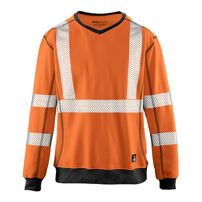 4PROTECT Warnschutz UV-Sweatshirt COLUMBUS