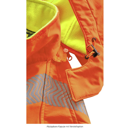 4PROTECT Warnschutz-Softshelljacke HOUSTON