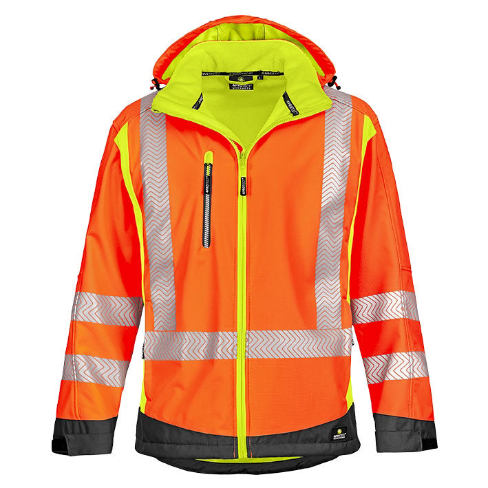 4PROTECT Warnschutz-Softshelljacke HOUSTON