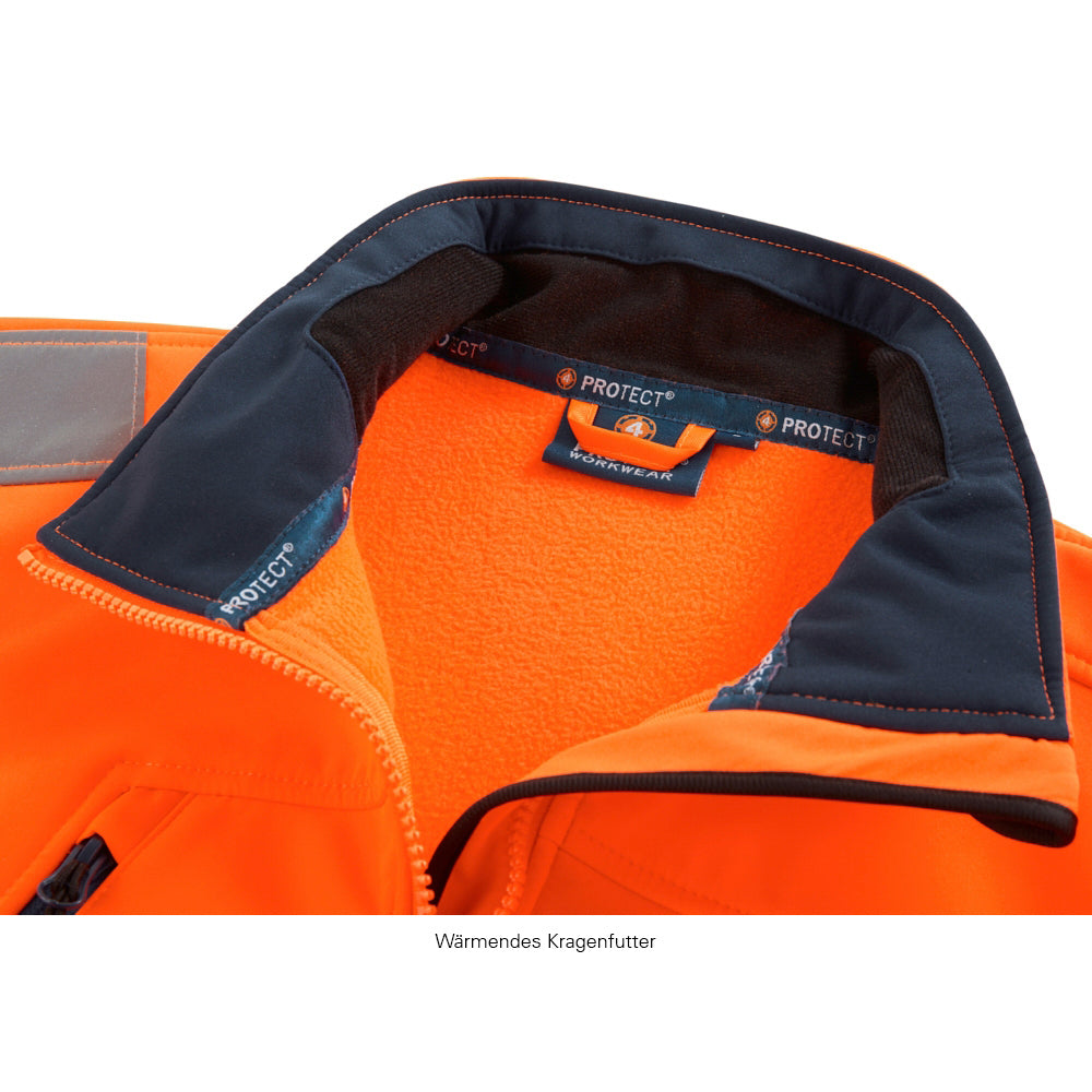 4PROTECT Warnschutz-Softshelljacke PITTSBURGH
