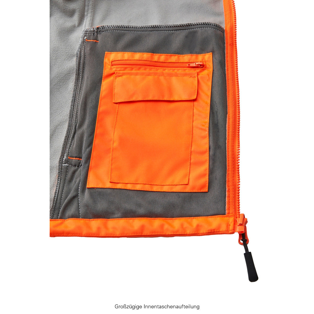 4PROTECT Warnschutz-Softshelljacke TYLER