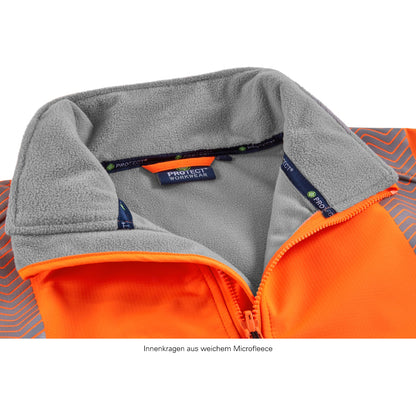 4PROTECT Warnschutz-Softshelljacke TYLER