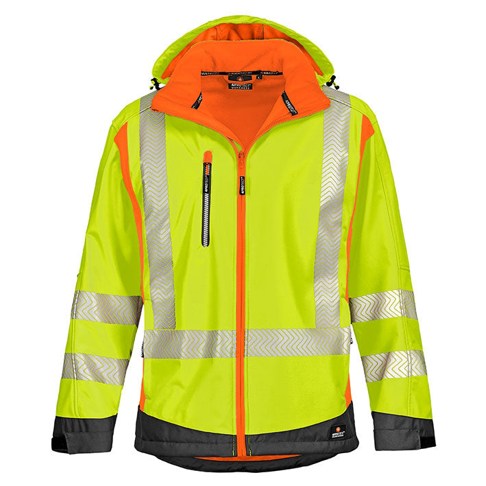 4PROTECT Warnschutz-Softshelljacke HOUSTON