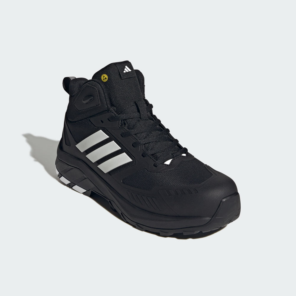 adidas GRADIX MID Herren S3S ESD Sicherheitsschuh schwarz/weiß