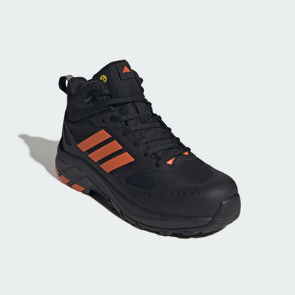 adidas GRADIX MID Herren S3S ESD Sicherheitsschuh schwarz/orange