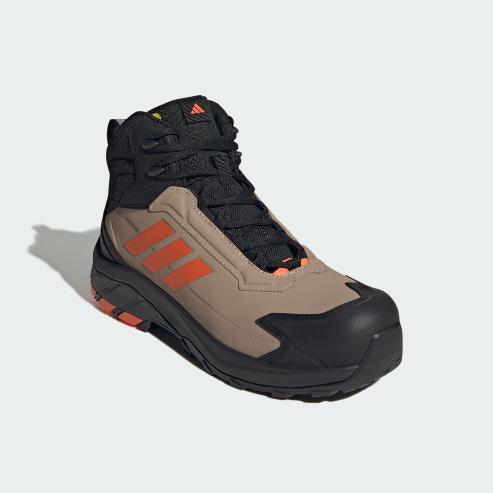 adidas GRANOR MID Herren S3S ESD Sicherheitsschuh braun/orange