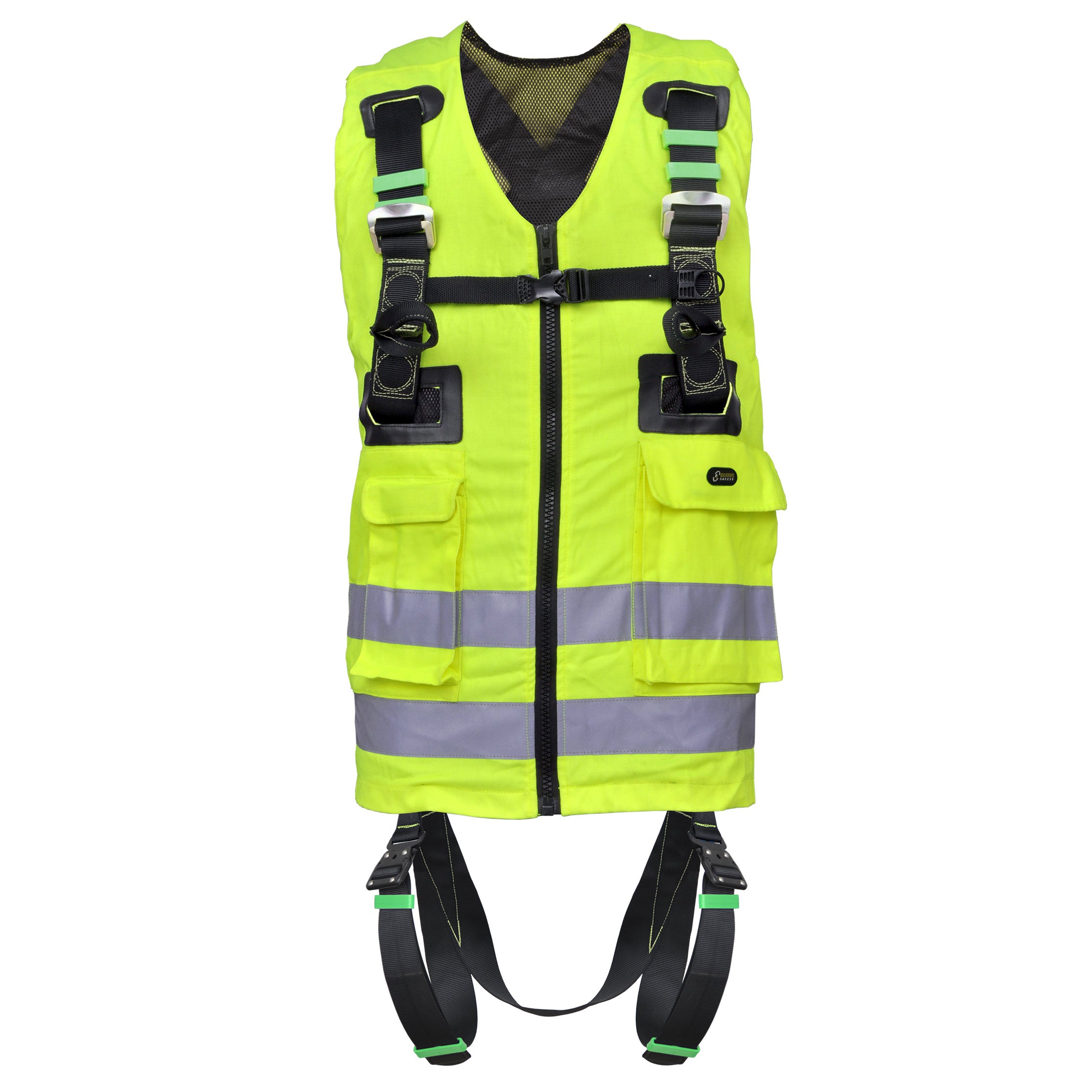 Warnweste mit integriertem Auffanggurt REFLEX 1- Kratos Safety®