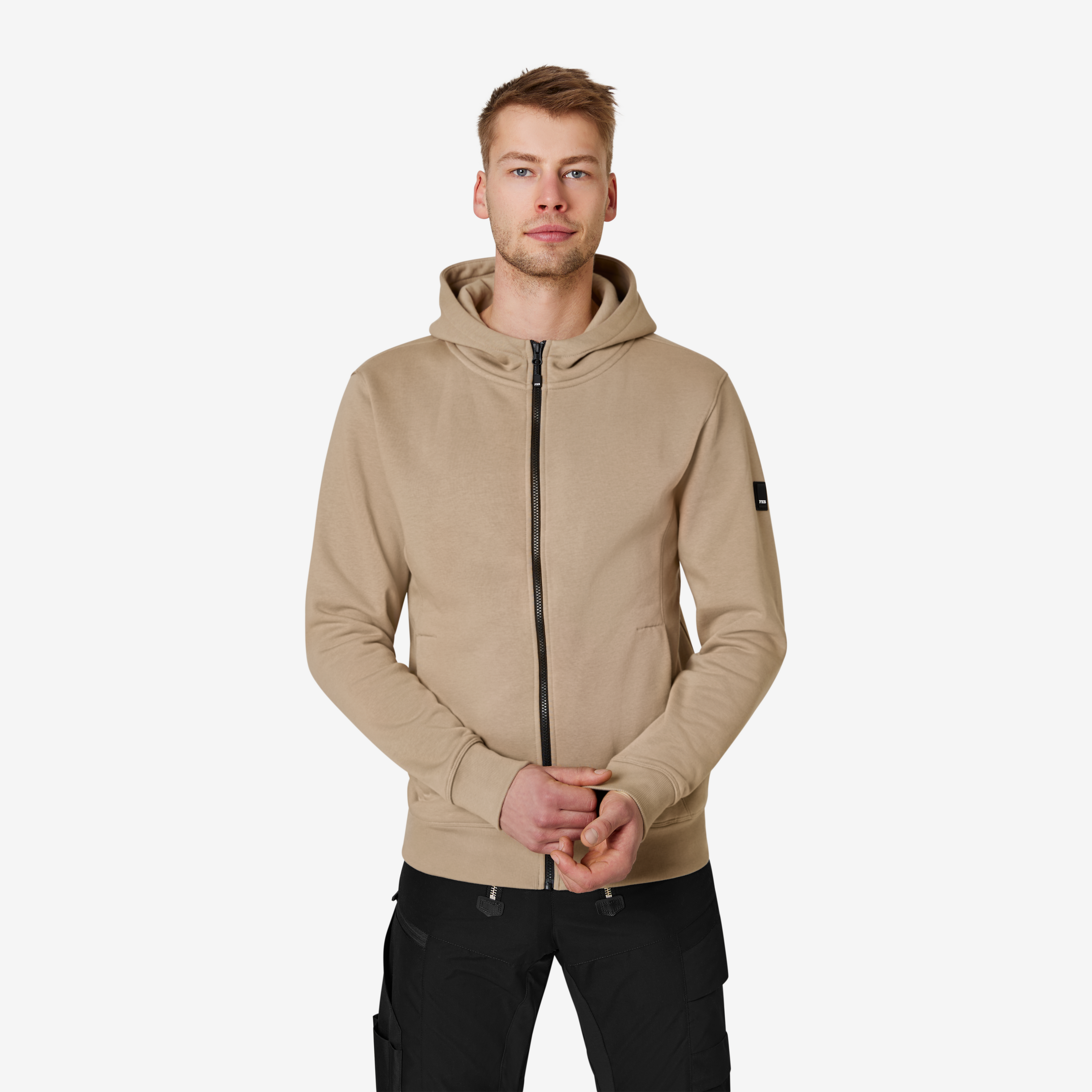 FHB QUENTIN Hoodie-Jacke unisex