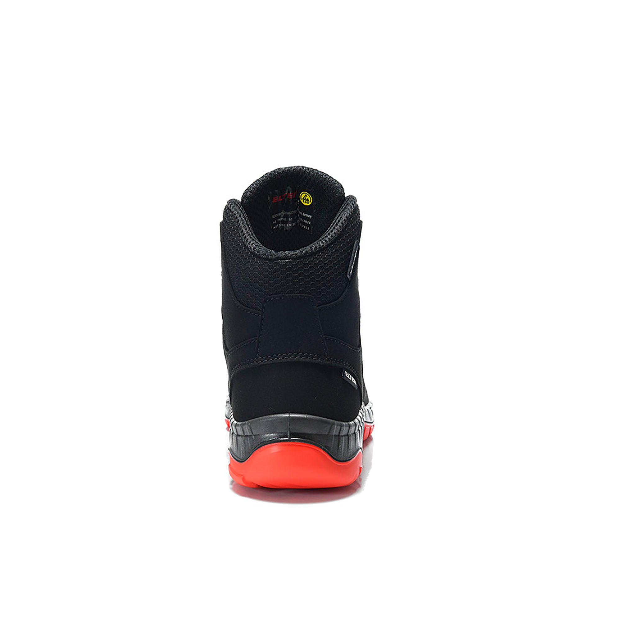 Maddox black-red Mid ESD S3-Sicherheitsschnürstiefel ELTEN