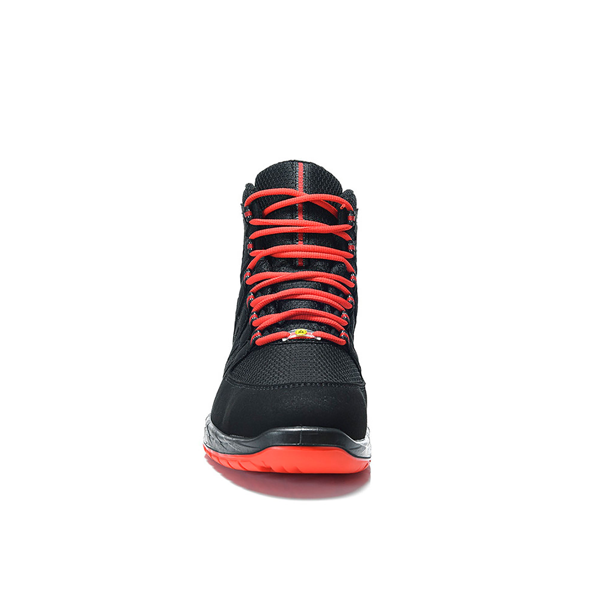 Maddox black-red Mid ESD S3-Sicherheitsschnürstiefel ELTEN